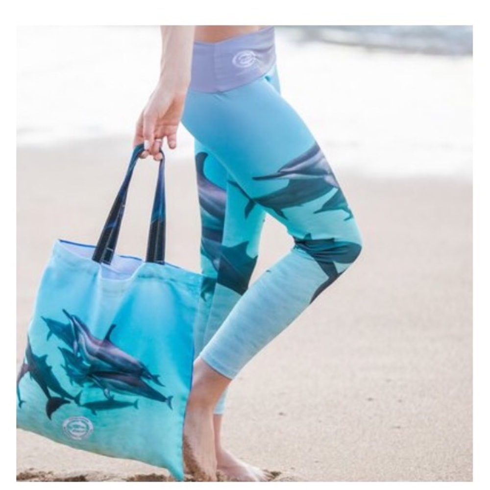 Dolphin conservation leggings one ocean diving
